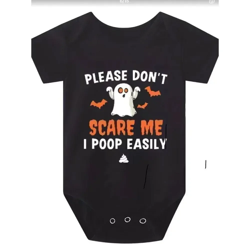 New Halloween Funny Pattern Baby Romper 3-6M